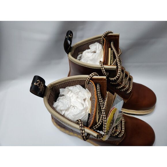 Dr. Martens Steel Toe Industrial Work Boots Men’s 8 / Women’s 9 Brown main image 5